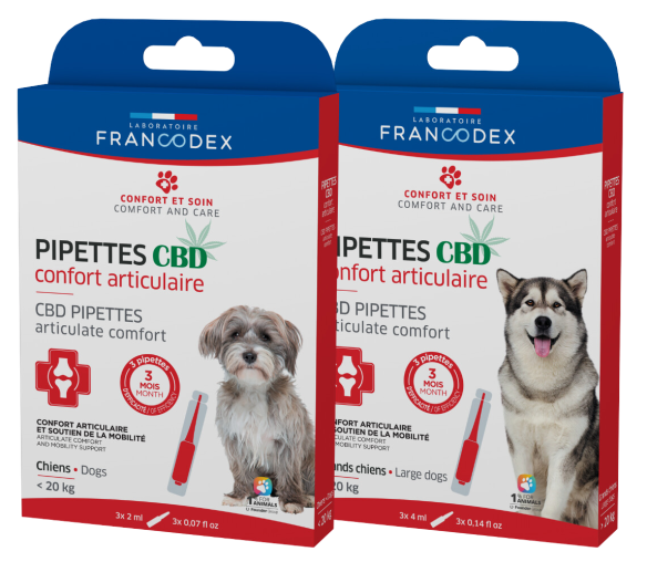 Pipettes CBD - Confort Articulaire