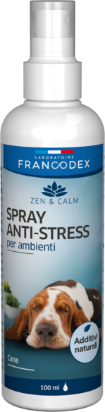 Spray antistress per ambienti cane