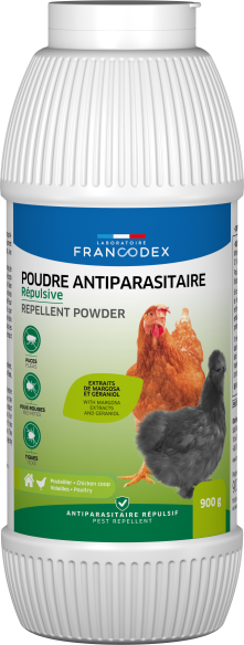 Poudre Antiparasitaire Répulsive 900g