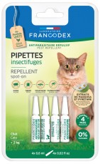 Pipetas insectífugas para gato > 2 KG 