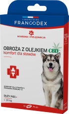 Obroża z olejkiem CBD