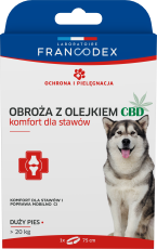 Obroża z olejkiem CBD