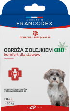 Obroża z olejkiem CBD