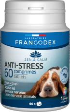 Anti-stress Chien et Chat - Francodex Gouttes apaisantes - 100 ml