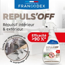 RepulsOff - Répulsif intérieur et extérieur pour chat