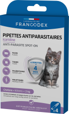 Pipettes Antiparasitaires Icaridine