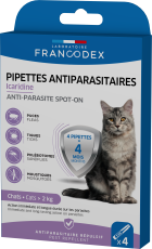 Pipettes Antiparasitaires Icaridine