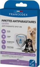 Pipettes Antiparasitaires Icaridine