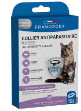 Collier Antiparasitaire Icaridine 35 cm noir