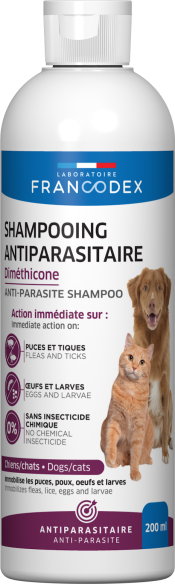 Shampooing Antiparasitaire Diméthicone 200ml