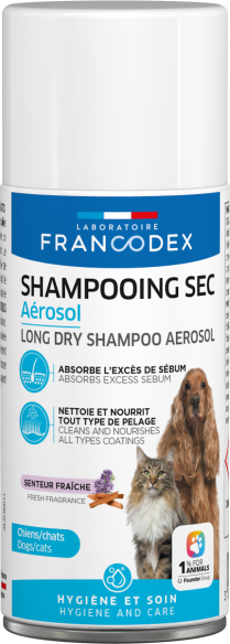Shampooing sec Aérosol
