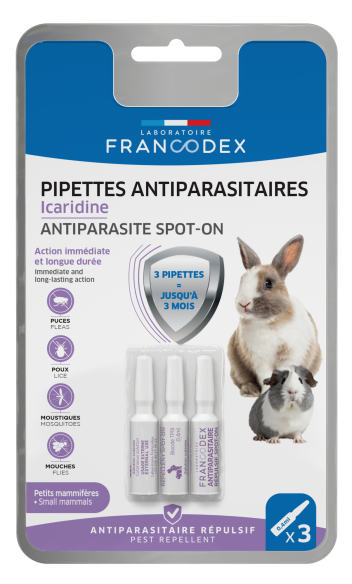 Pipettes Antiparasitaires Icaridine 0,4ml
