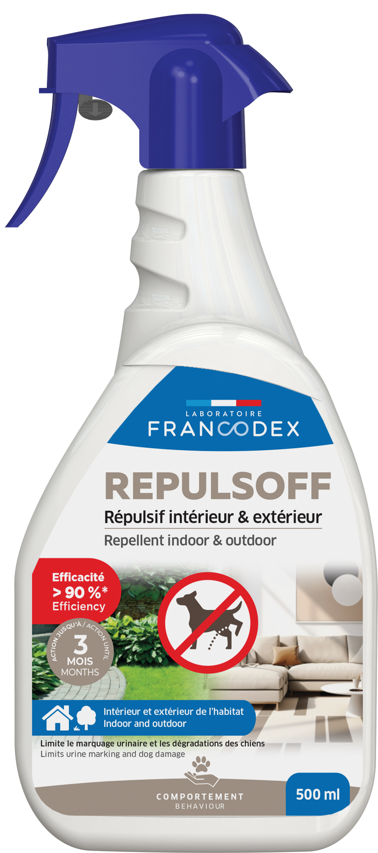 Spray Repulsoff pour chien