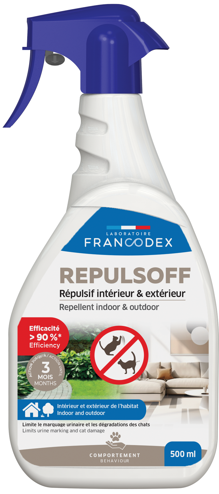 Spray Repulsoff pour chat